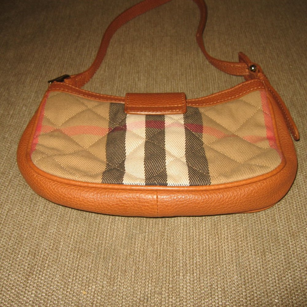 ❤️BURBERRY MINI NOVA CHECK Shoulder Bag Pochette Purse - Picture 5 of 11
